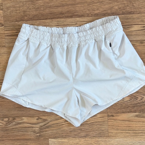 Women's White CALIA Elastic Waist Shorts - Picture 1 of 7